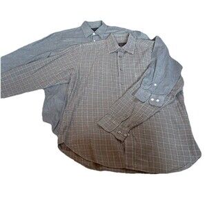 Brioni Sportswear Mens Oxfords Long Sleeve Button Up Shirts Made in Italy M EUC